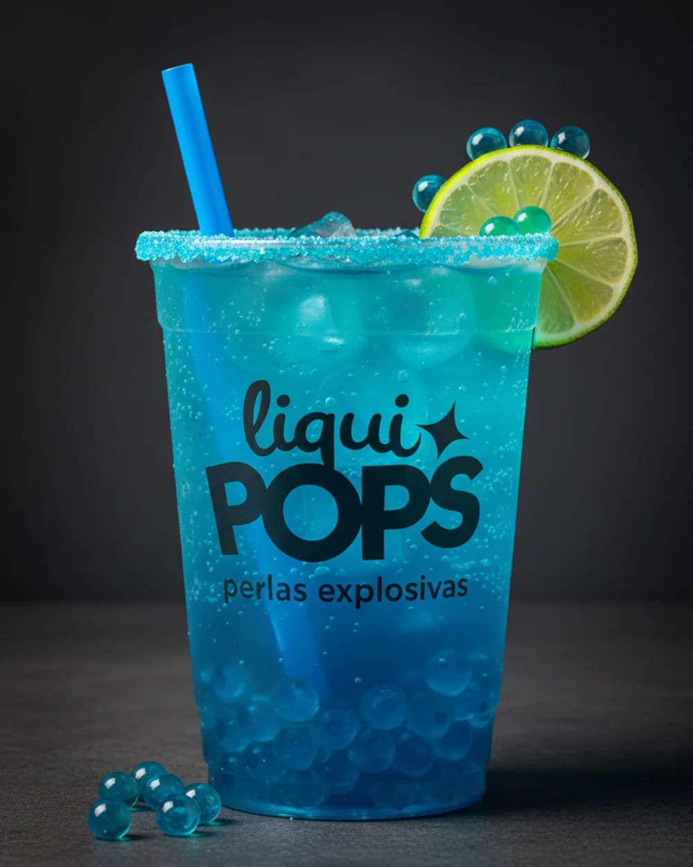 Sirope Geniality sabor CURAZAO 360ml — perfecto para granizados, mixología y sodas frutales. Marca colombiana fabricada en Medellín.