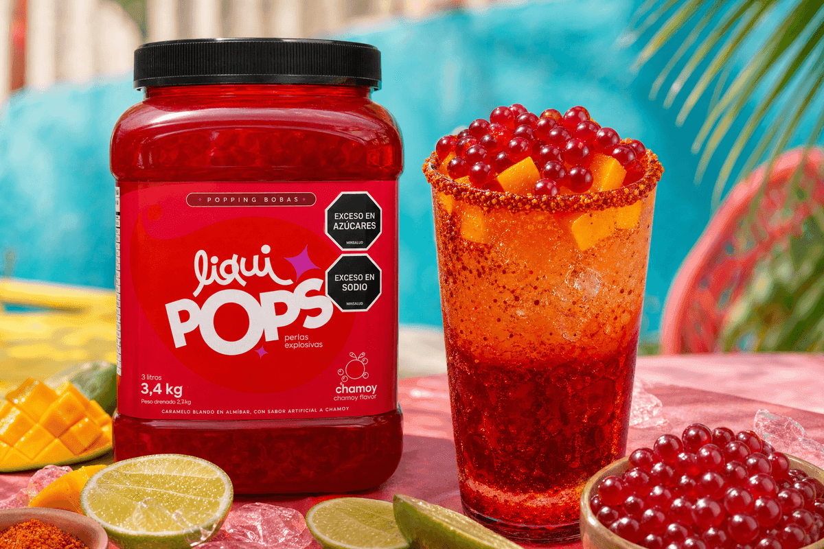Soda chamoyada con perlas explosivas: la receta tendencia 2026 que está dominando