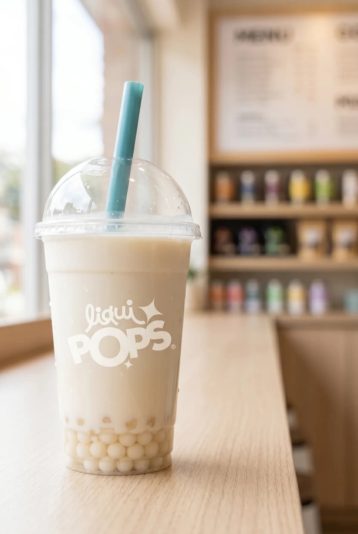 Bubble tea con perlas explosivas LiquiPops Colombia · al por mayor en Colombia