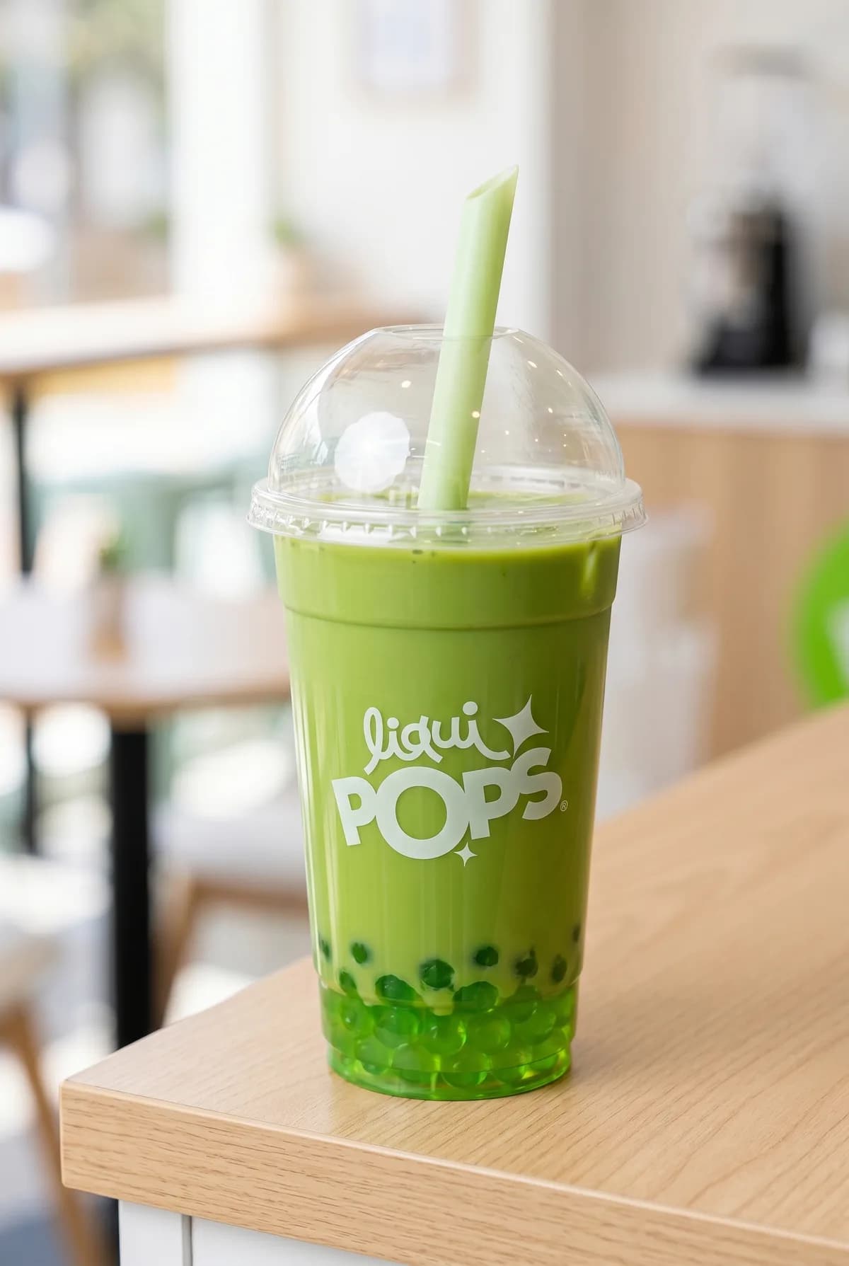 Bubble tea con popping boba (perlas explosivas) · para tu negocio de bebidas