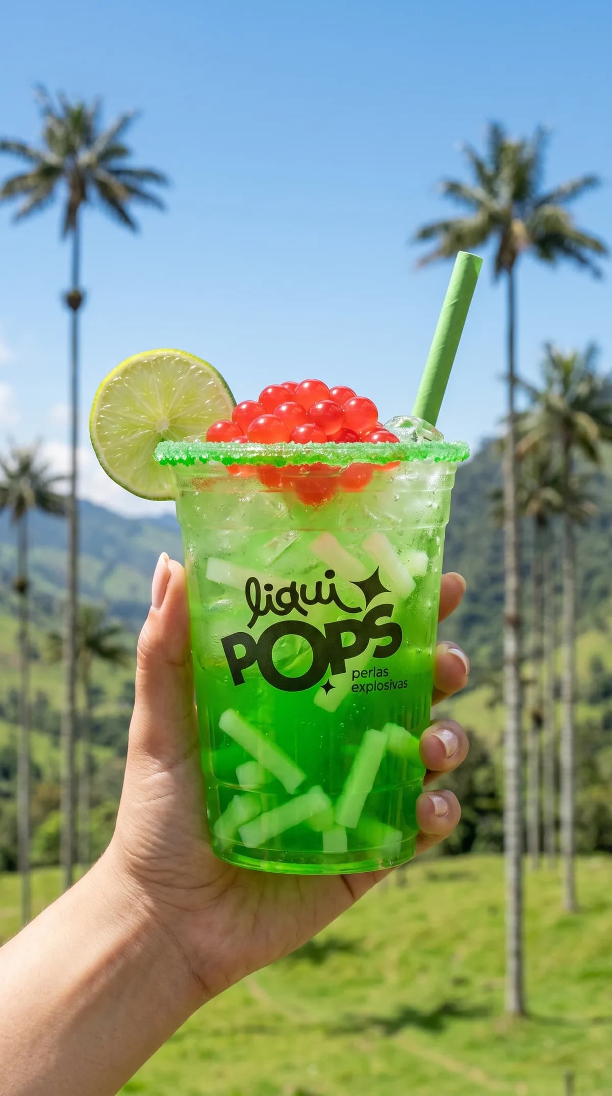 Bubble tea con perlas explosivas de sabores · para cafeterías y bares