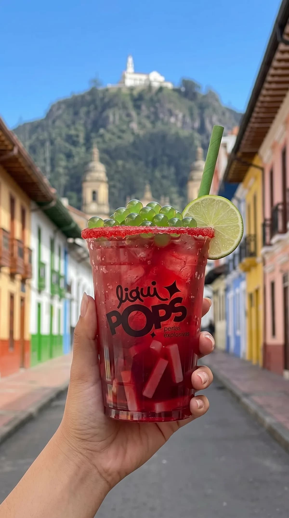 Bubble tea de sabores con perlas explosivas LiquiPops · para emprender