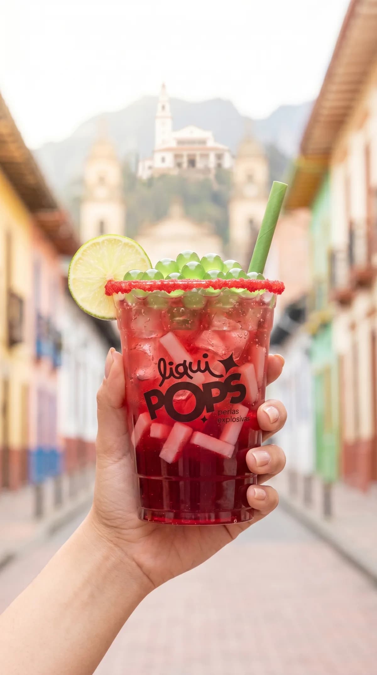 Bubble tea con popping boba (perlas explosivas) · de sabores