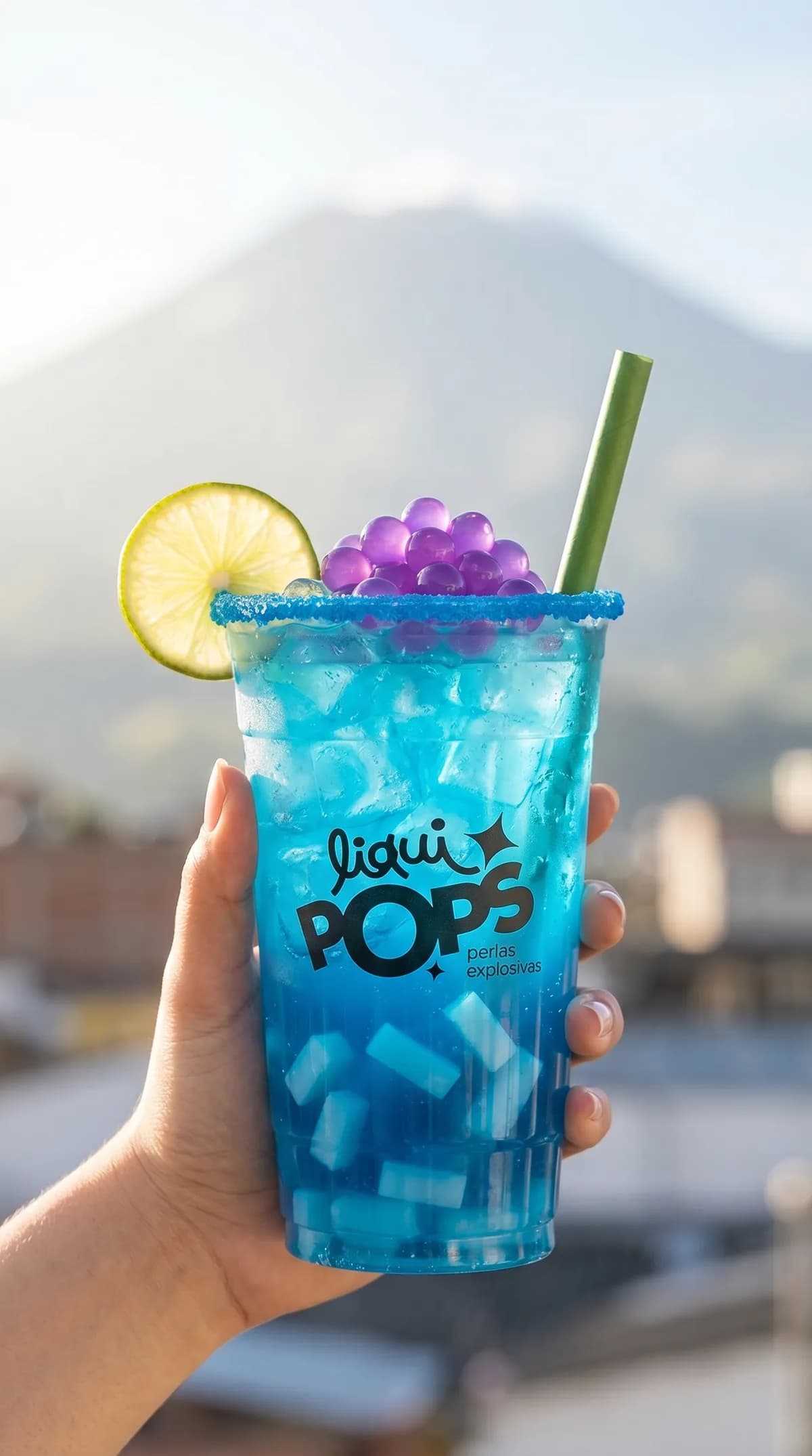 Bubble tea de sabores con perlas explosivas LiquiPops · para cafeterías y bares