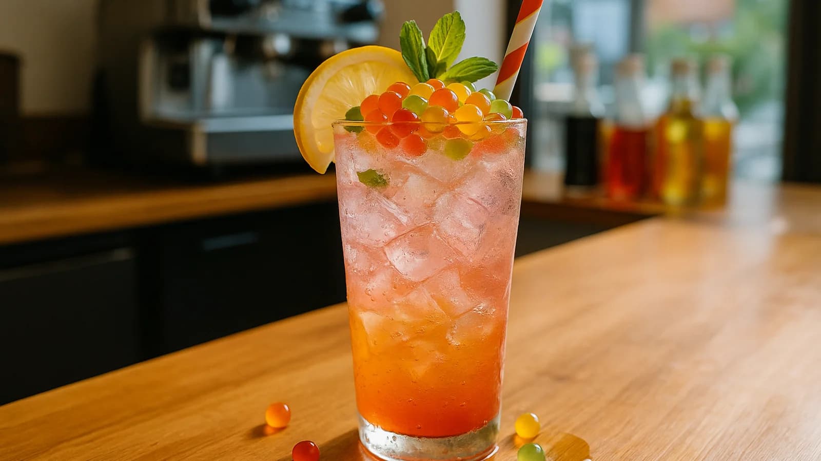Soda italiana con perlas