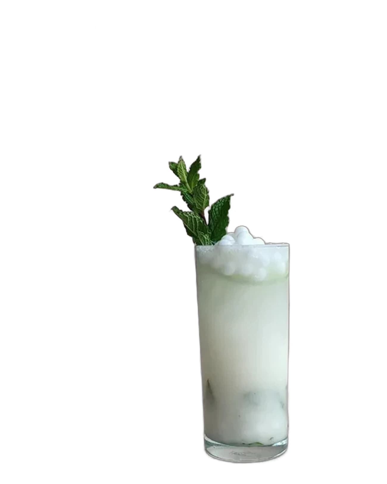 Mojito de coco con perlas explosivas LiquiPops