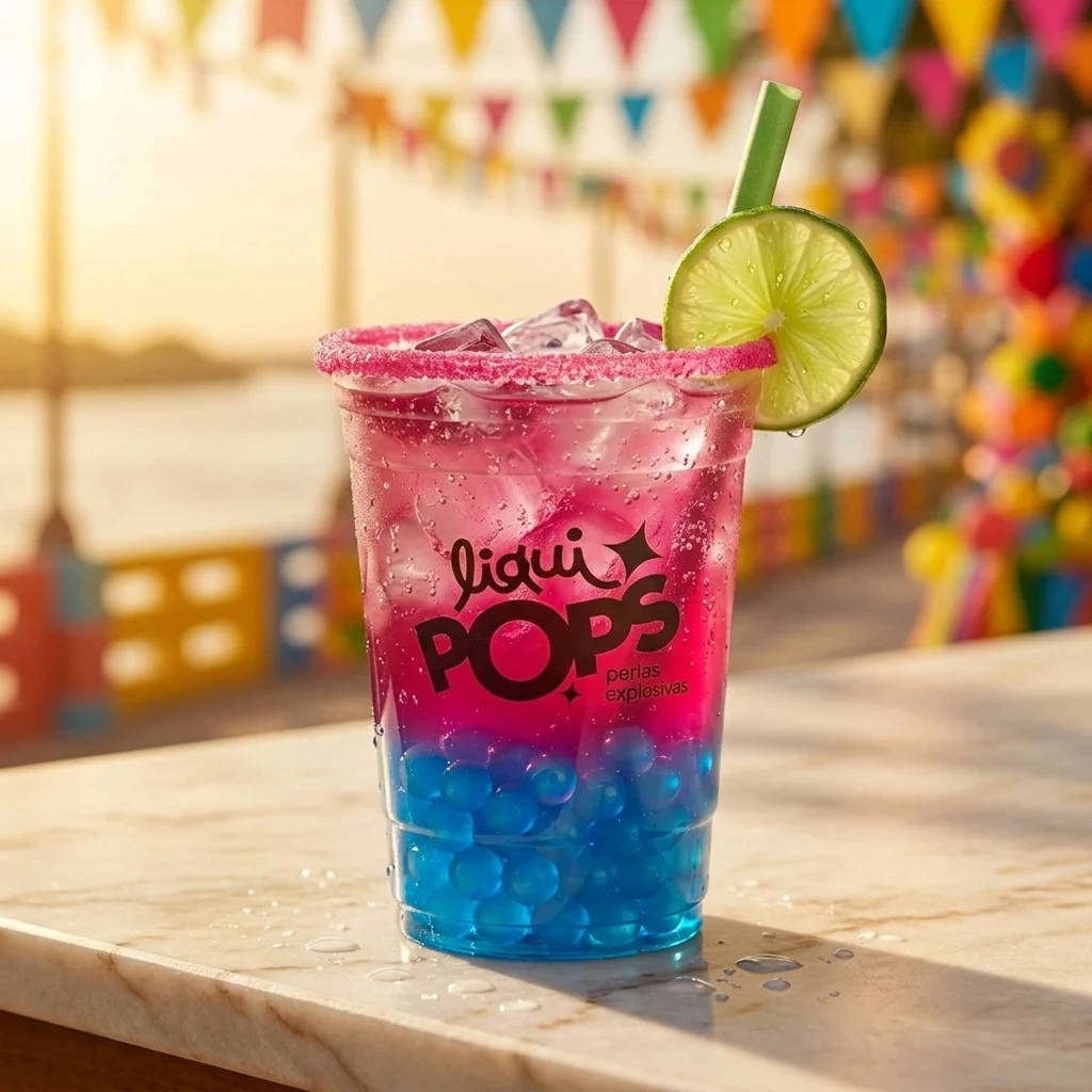 Bubble tea LiquiPops en Barranquilla, el Carnaval