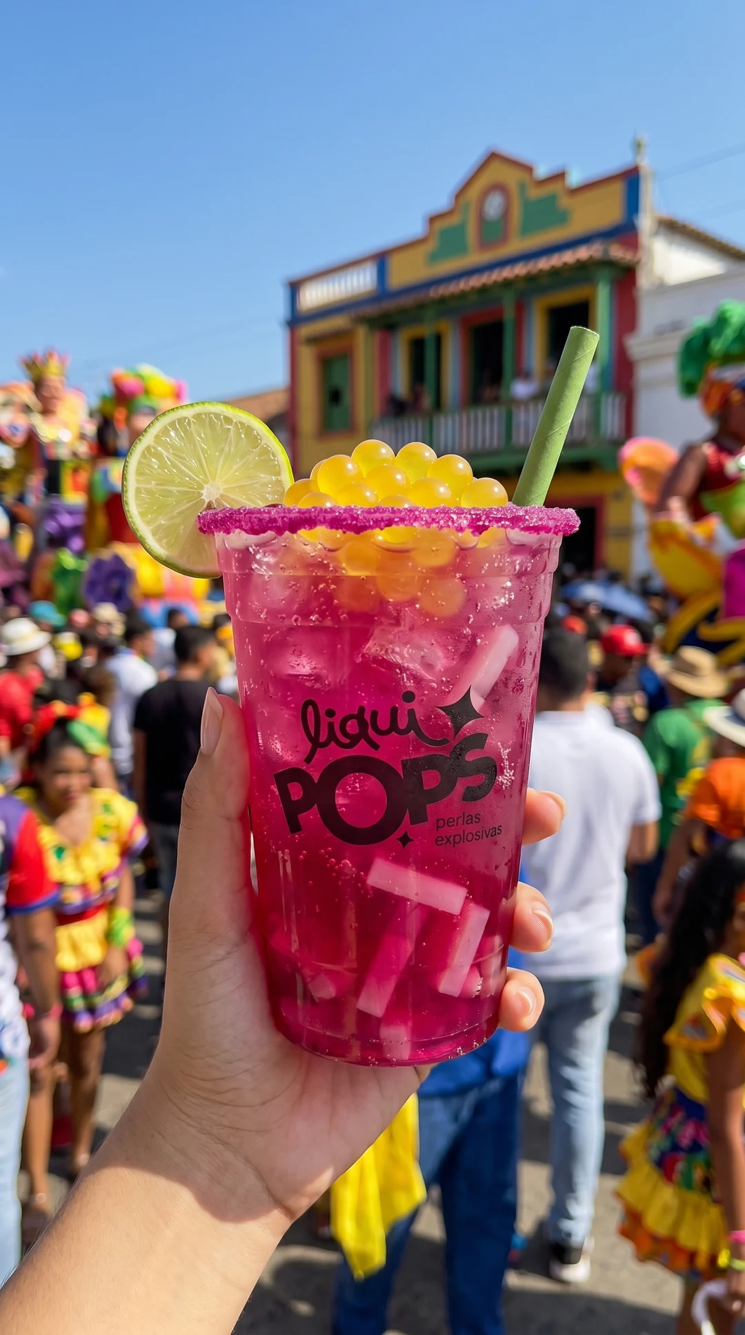 Bubble tea LiquiPops en Barranquilla, el Carnaval