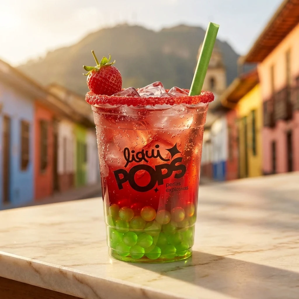 Bubble tea LiquiPops en Bogotá, La Candelaria