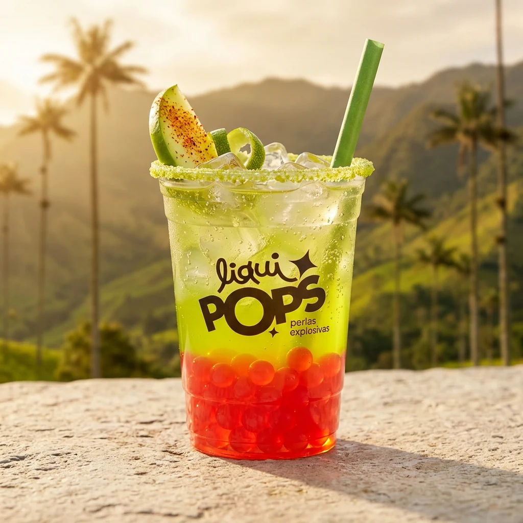 Bubble tea LiquiPops en Eje Cafetero, el Valle de Cocora
