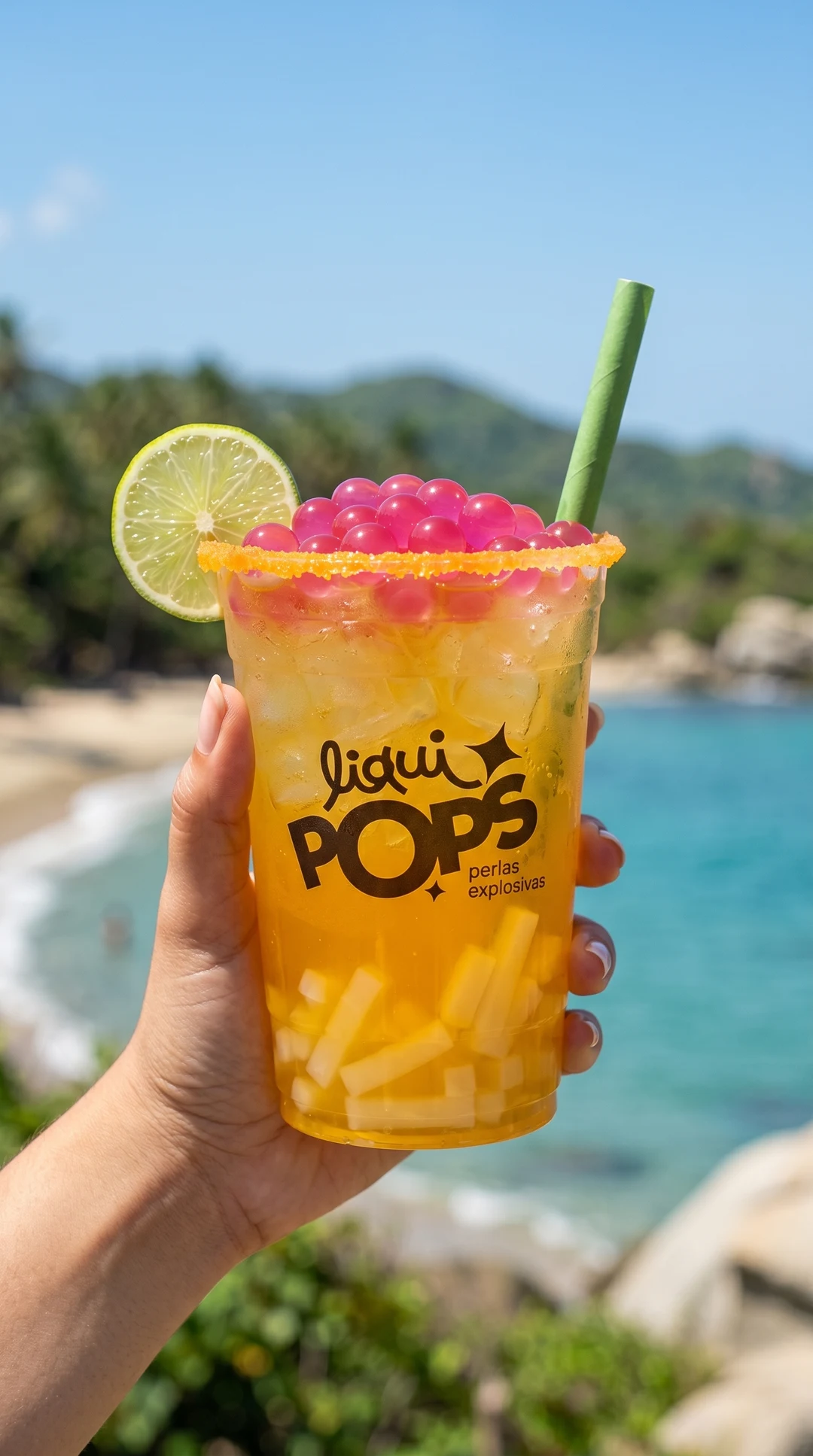 Bubble tea LiquiPops en Santa Marta, el Tayrona