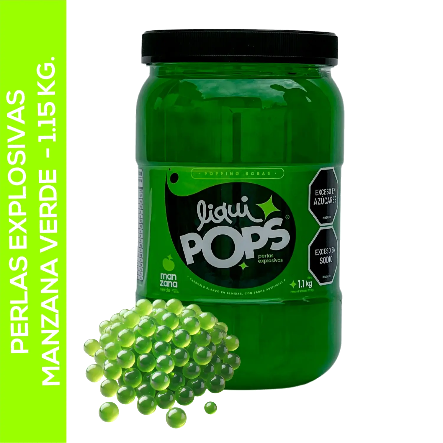 LiquiPops — liquipops manzana verde 1150