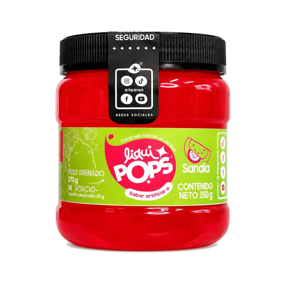 LiquiPops — liquipp05 liquipops sabor a sandia x 350 gr