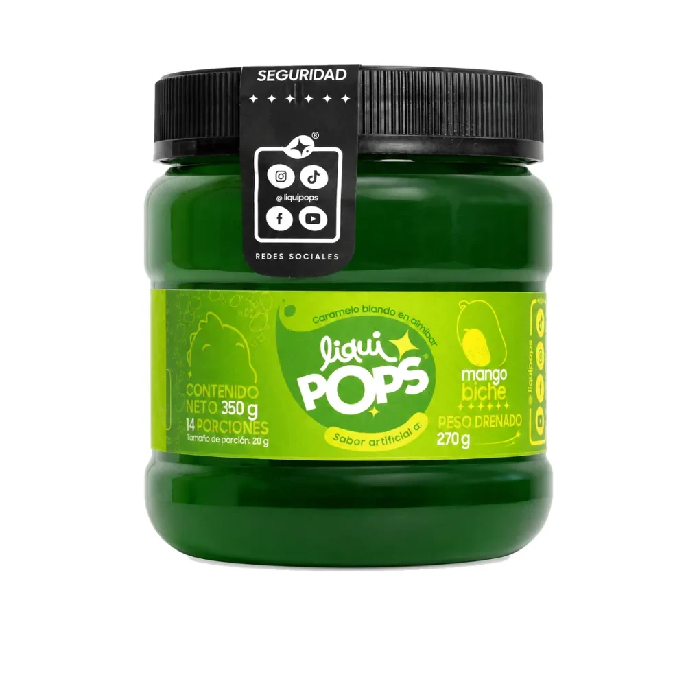 LiquiPops — liquipp06 liquipops sabor a mango biche x 350 gr