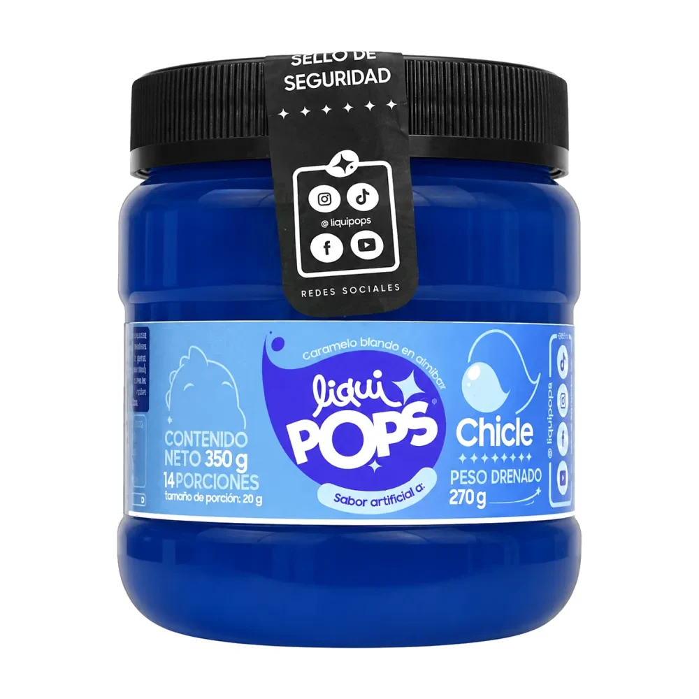 LiquiPops — liquipp12 liquipops sabor a chicle x 350 gr a1ce20f471