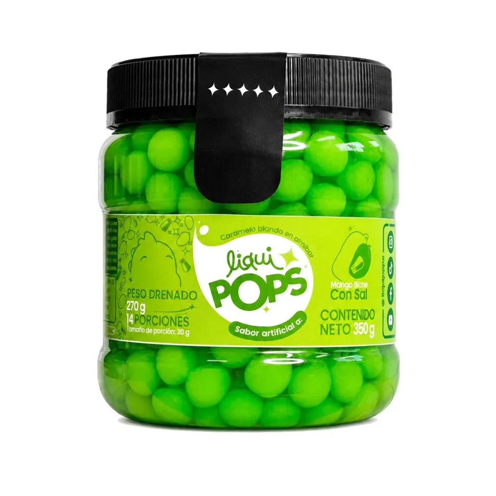 LiquiPops — liquipp13 liquipops sabor a mango biche con sal x 350 gr