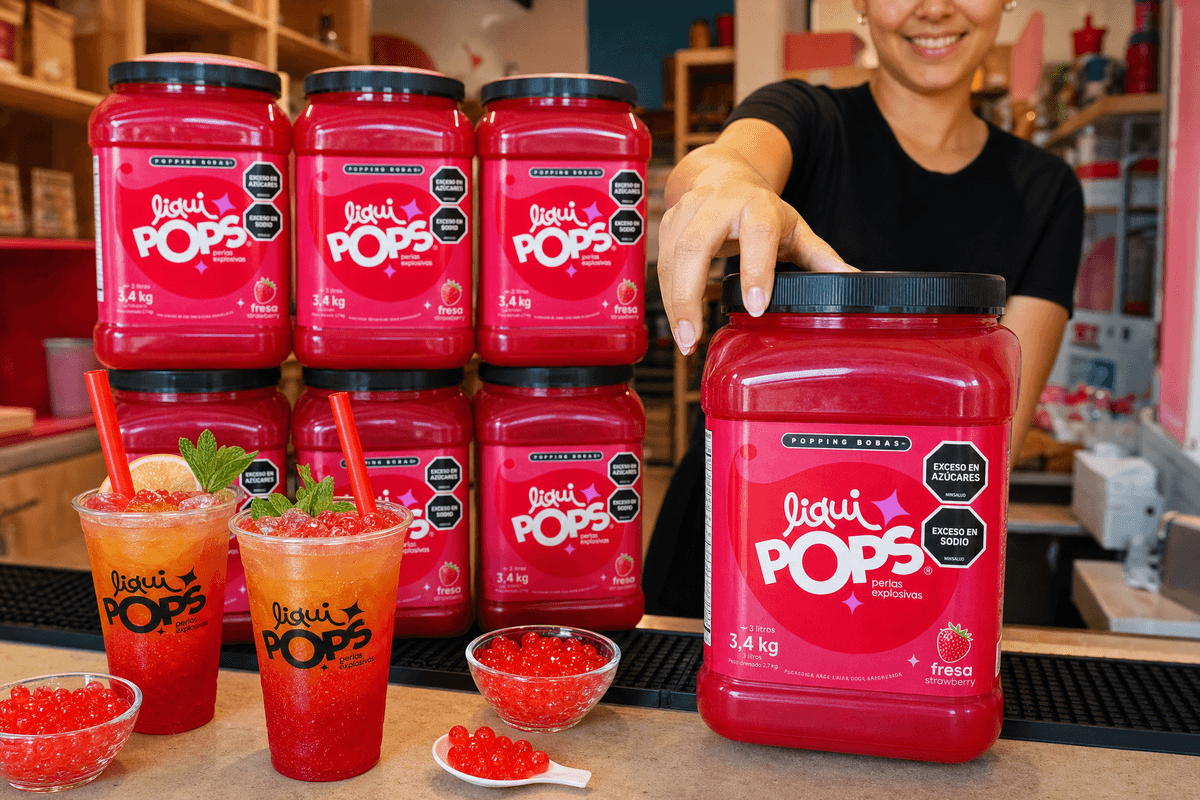 emprender frutería — fábrica Medellín · POPPING BOBA INTERNATIONAL S.A.S.