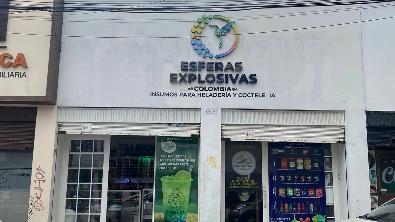 Local de ESFERAS EXPLOSIVAS