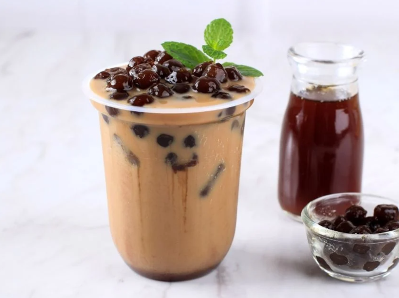 Receta con perlas explosivas