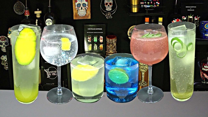 ¿Qué sirope combina con gin tonic?
