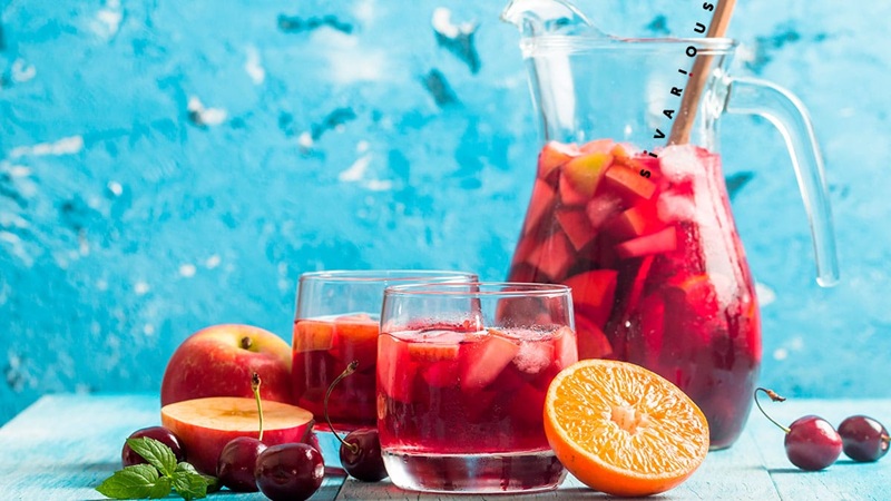 ¿Qué sirope Geniality usar en soda de frutas?