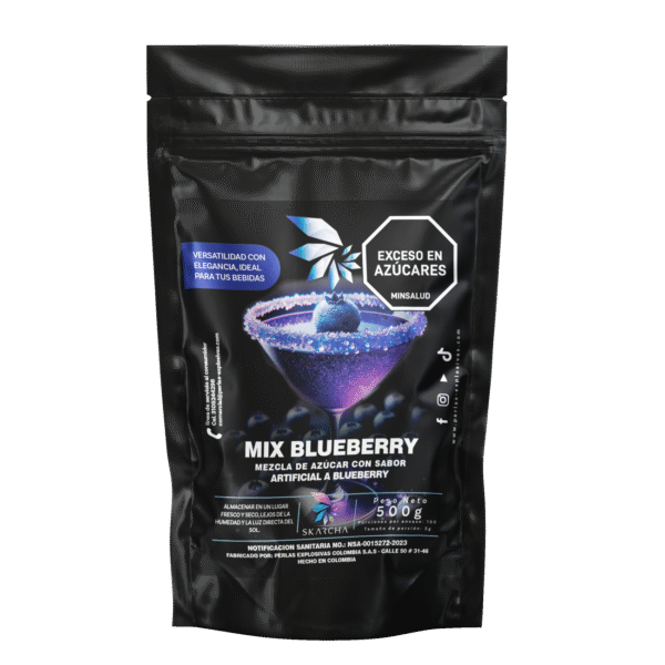 Azucar Blueberry 500g | Sales y Azucares de Sabores SKARCHA