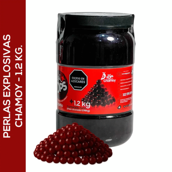 Perlas Explosivas LiquiPOPS Sabor a Chamoy | 1200g bubble tea