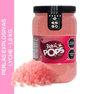 Perlas explosivas LiquiPops sabor a lyche 1200 g