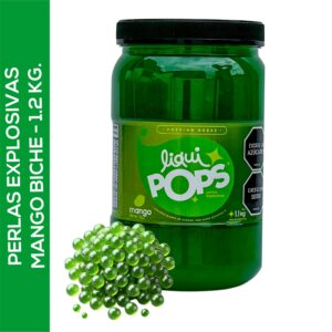 Perlas Explosivas LiquiPops Sabor Mango Biche | 1200g