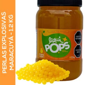 Perlas Explosivas LiquiPops Sabor Maracuyá | 1200g