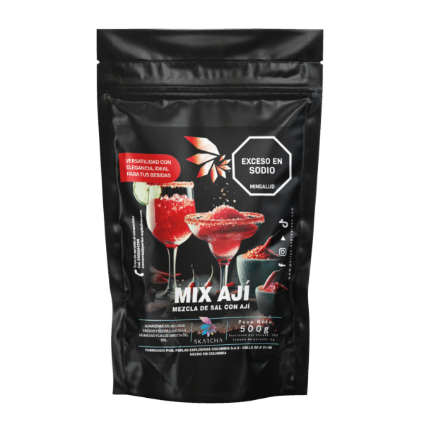 Sal Aji 500g | Sales y Azucares de Sabores SKARCHA Mix Aji