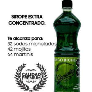 Sirope Geniality Sabor a Mango Biche 1000ml Clásico